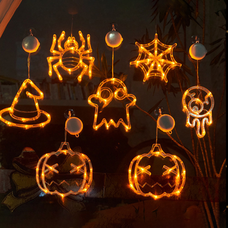 Halloween Decoration Window Li - đánh giá và giá Spider Plant Hanging
