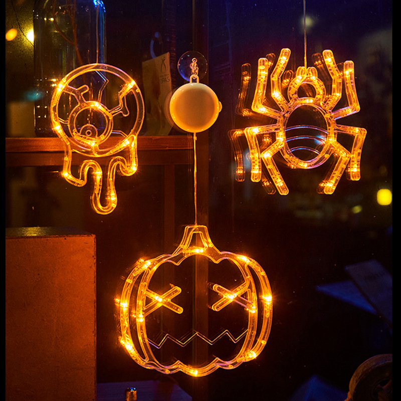 Halloween Decoration Window Li - đánh giá và giá Spider Plant Hanging