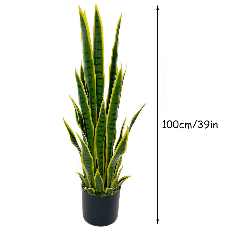 40-100cm Artificial Sansevieri - đánh giá và giá Ficus Lyrata Tree