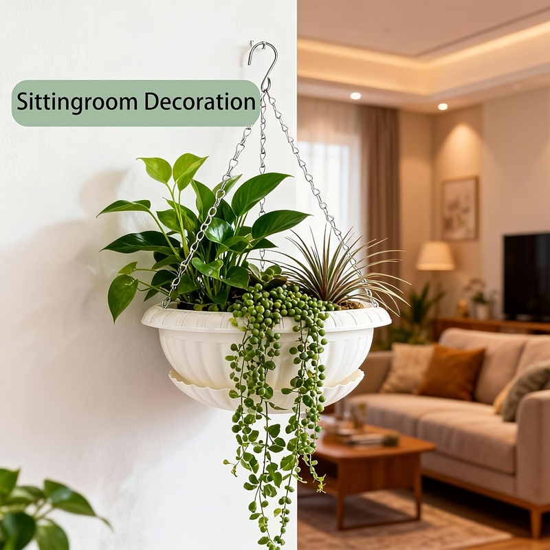 Large Hanging Flower Pots for  - đánh giá và giá Spider Plant Hanging